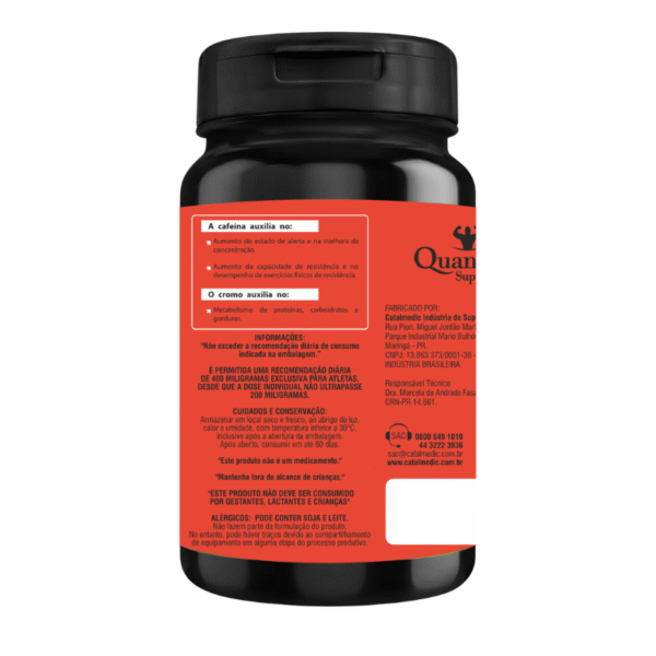 CAFEÍNA & CROMO QUANTUM SUPPLEMENTS - Imagem 3